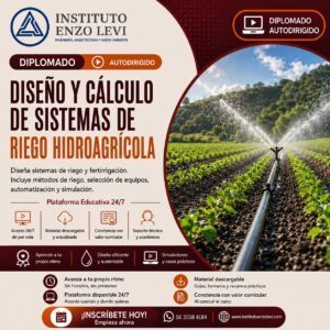 Diplomado en Diseño y Cálculo de Sistemas de Riego Hidroagrícola (AUTODIRIGIDO)